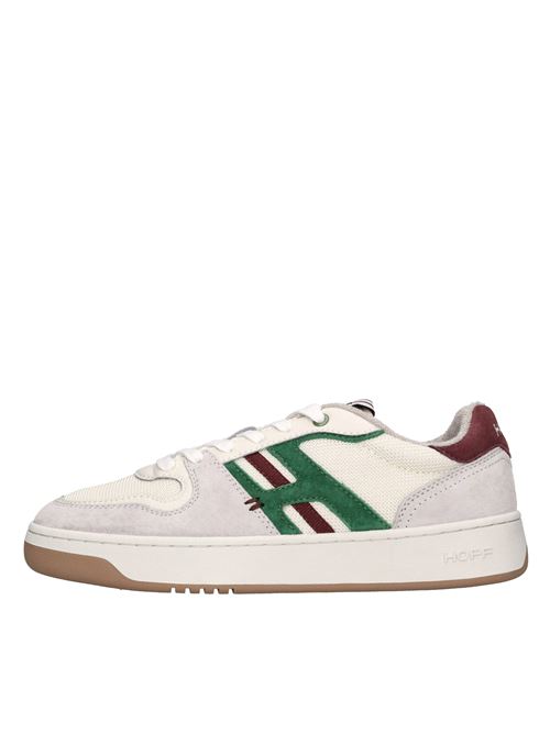 Sneakers in camoscio e tessuto HOFF | PAPINEAU 22309602BEIGE-GRIGIO-VERDE-BORDEAUX